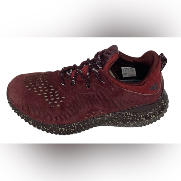 Adidas AlphaBounce LEA Leather Running Shoes 7 - Picture 8 of 13